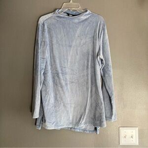 Lands’ End Soft & Cozy Blue Tunic Pajama Top